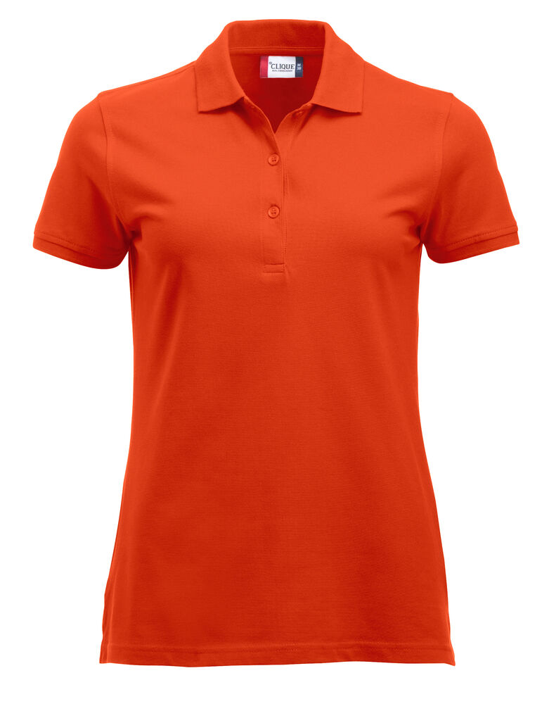 Clique - Classic Marion S/S - Diep-oranje