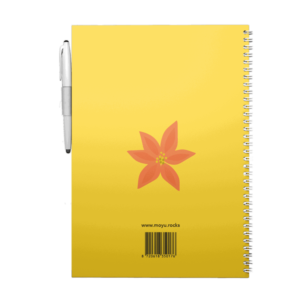 A4 notitieboek herschrijfbaar Hardcover