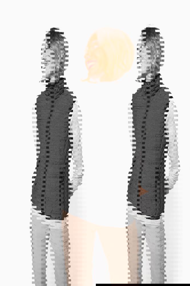 K6114 - Ladies' lightweight sleeveless down jacket