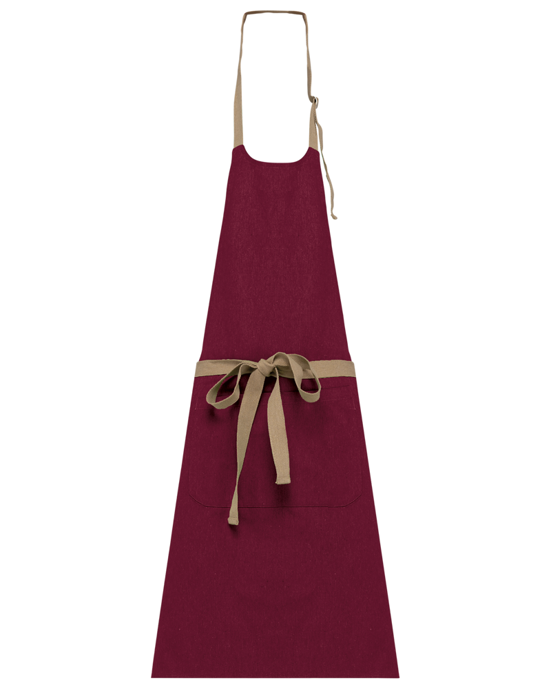 K8013 - Ecologisch unisex schort - Rosewood