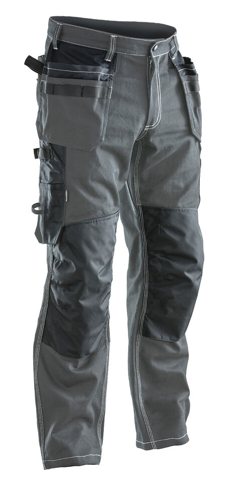 Jobman - 2200 Trousers Cotton HP - Donkergrijs/Zwart