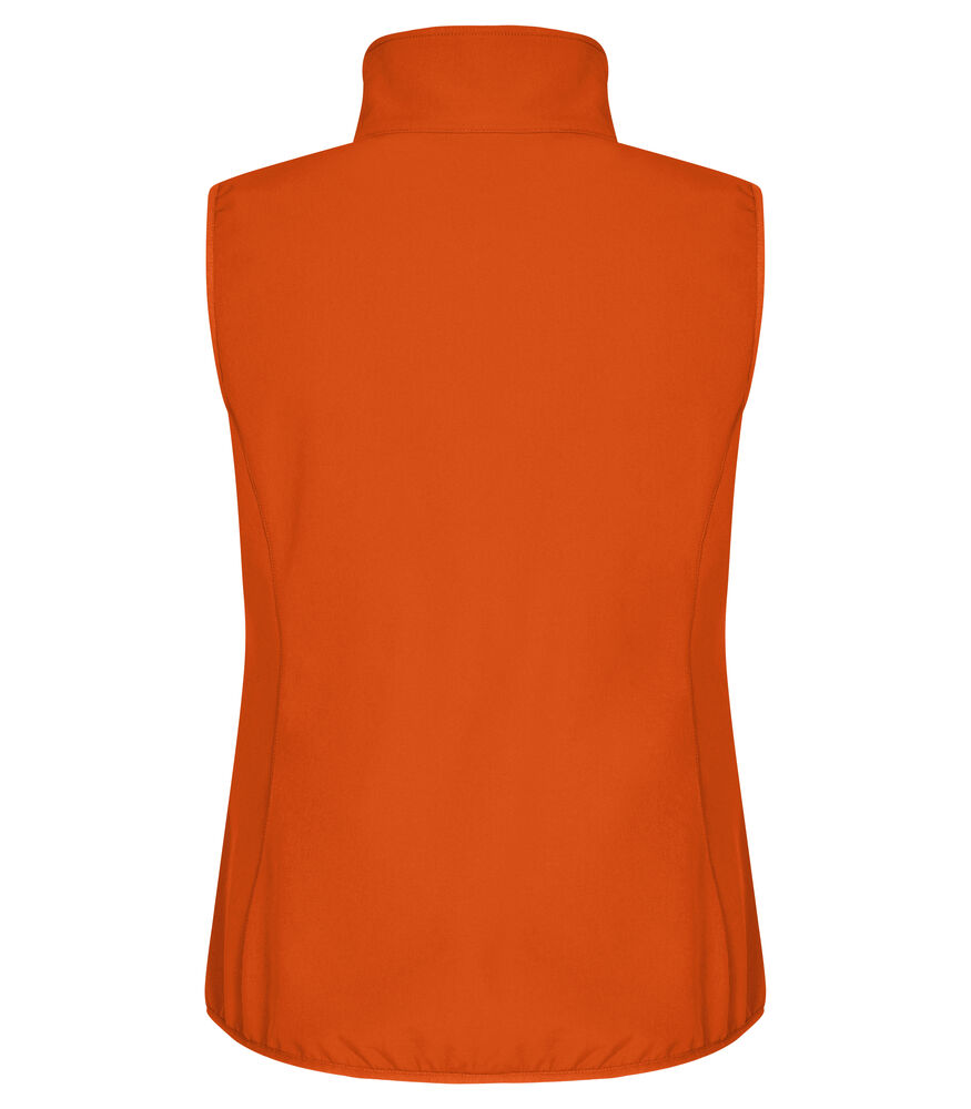 Clique - Classic Softshell Vest Women Diep Oranje XXL