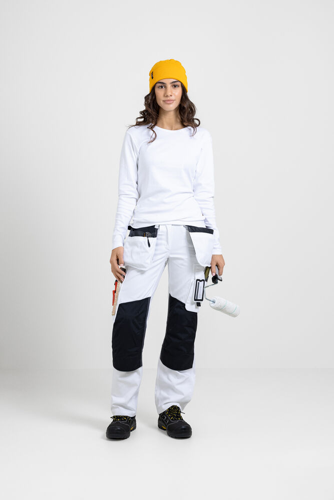 Jobman - 5230 Longsleeve T-shirt Wit XS