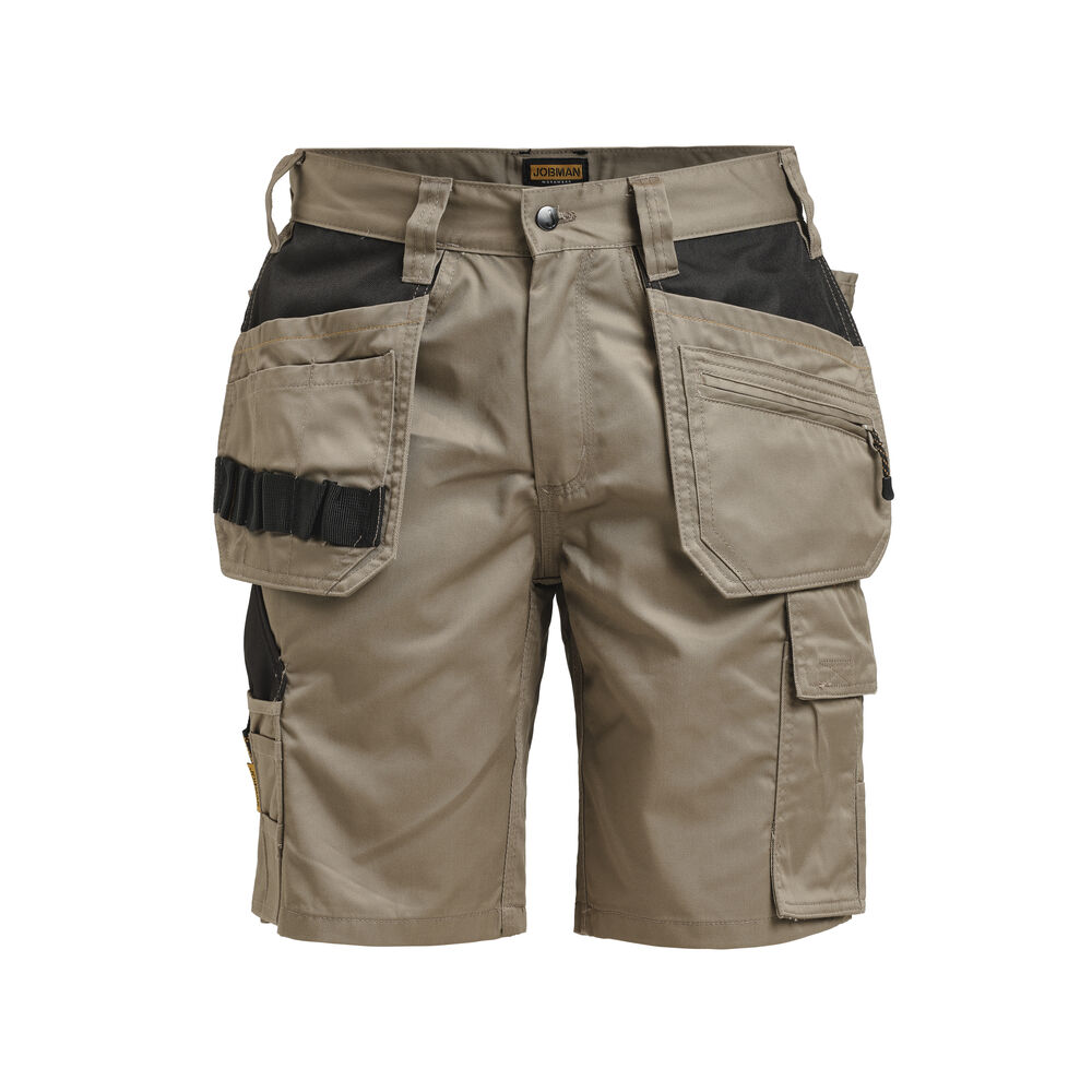 Jobman - 2722 Shorts HP - Khaki/zwart