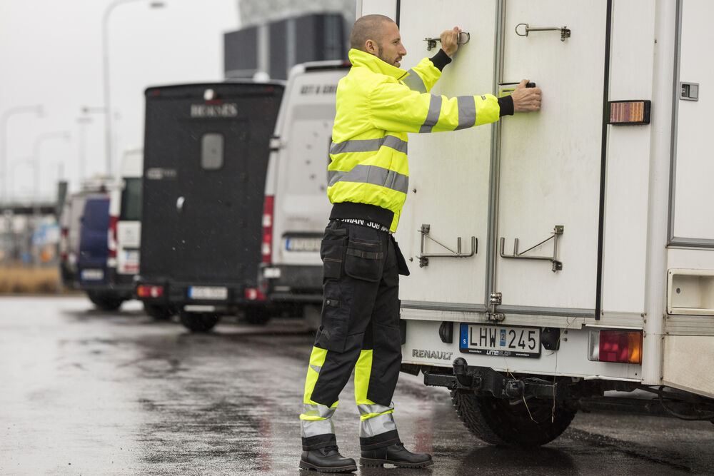 Jobman - 2297 Hi-Vis Trousers Cotton HP