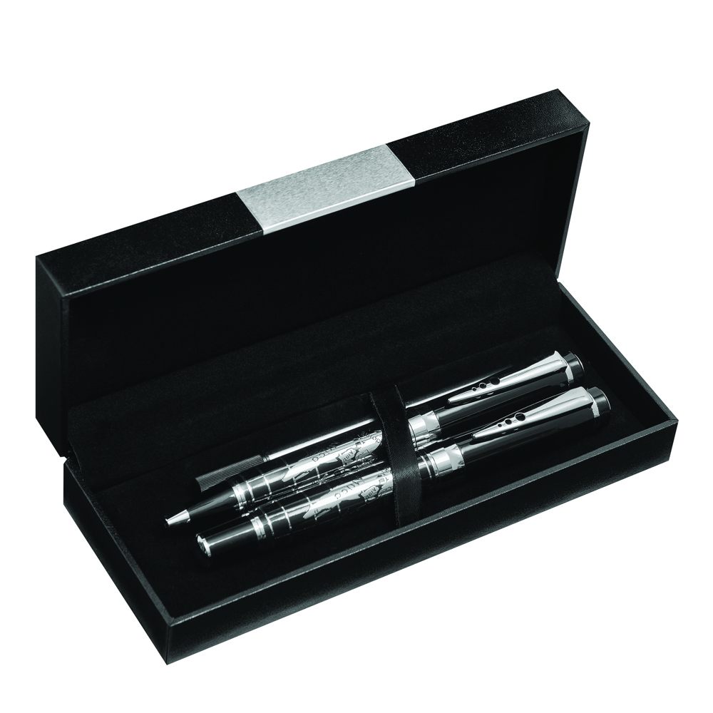 INTERCONTINENTAL - Exclusieve metalen pennenset