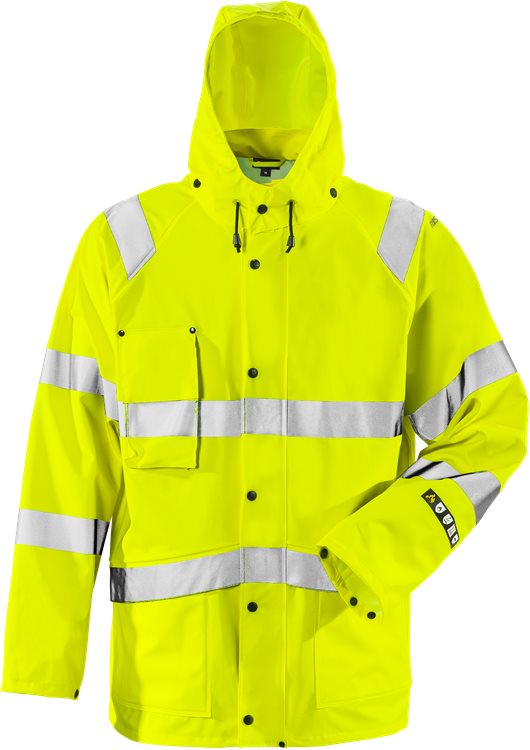 Flame high vis regenjack klasse 3 4845 RSHF