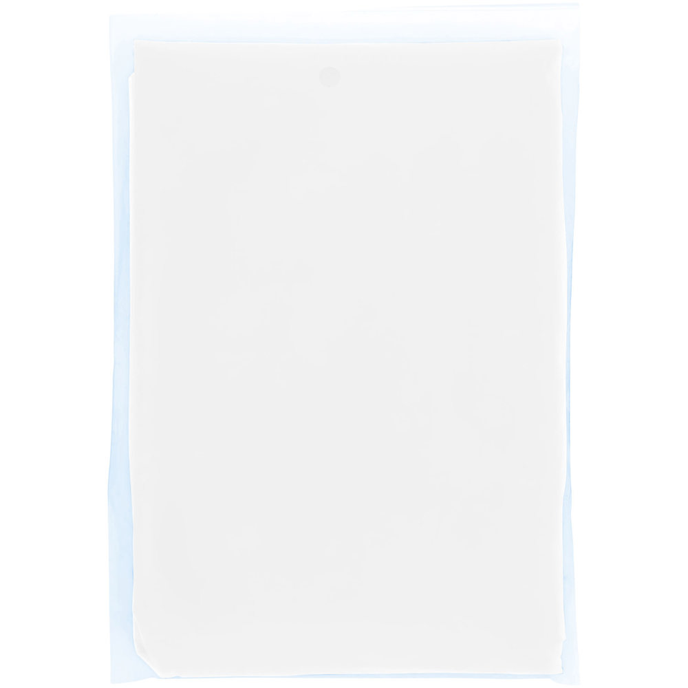 Ziva wegwerp regenponcho met opbergtasje