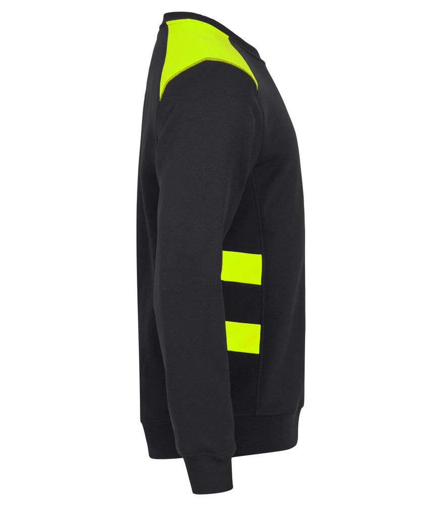 Clique - Ambition Roundneck Signaalgeel L