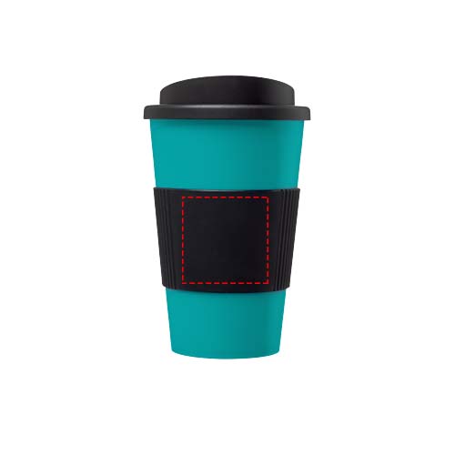 Americano® 350 ml geïsoleerde beker met grip