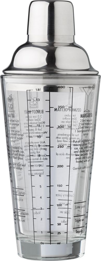 Cocktailshaker Adela | Glas | 400 ml