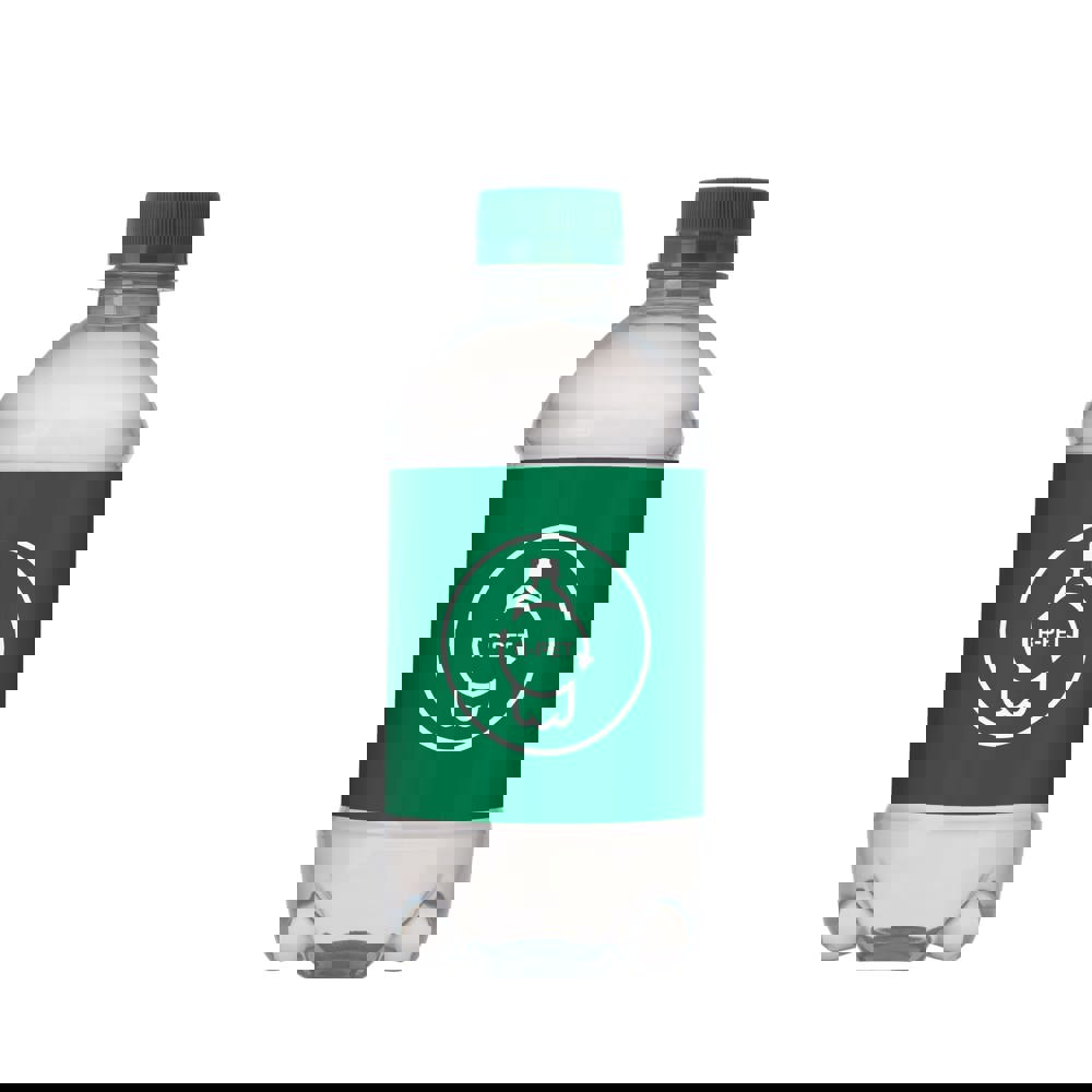 Bronwater 330 ml met draaidop - transparant/groen