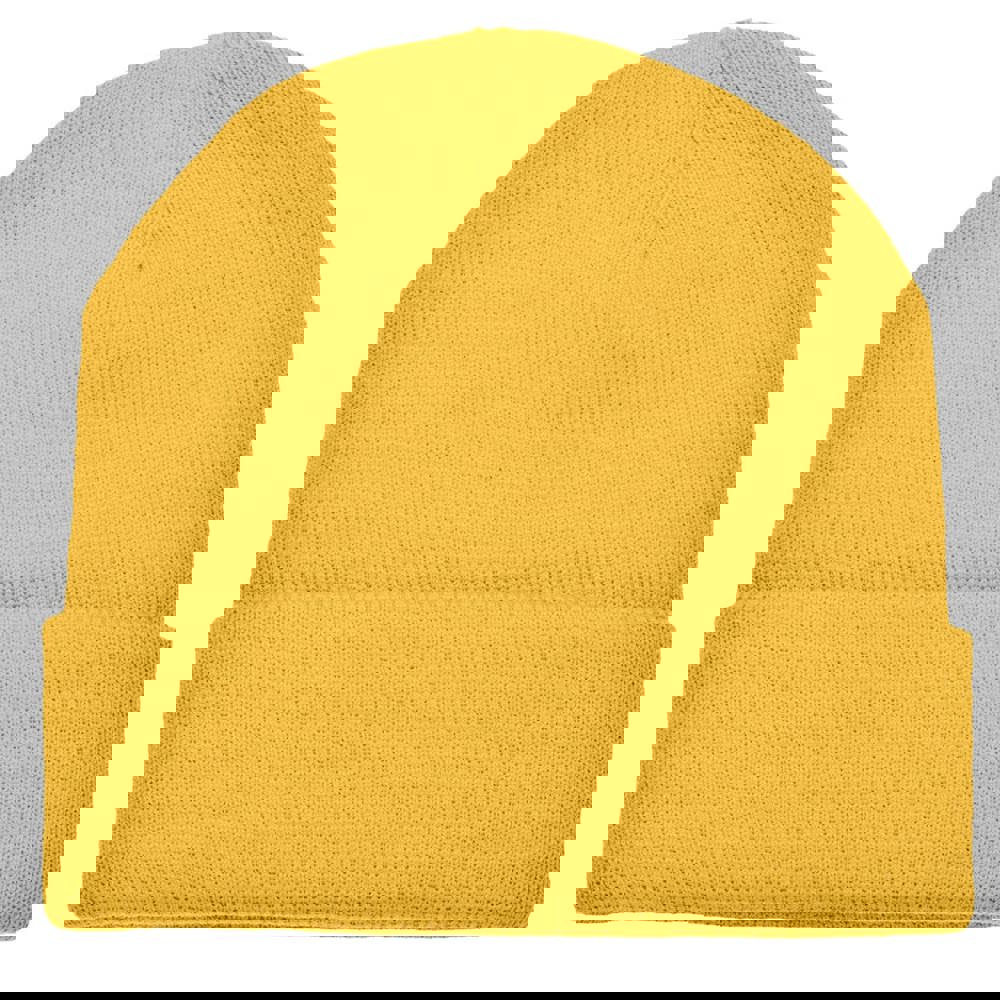 Gebreide muts - Donkergeel (PMS 142c) / Donkergeel