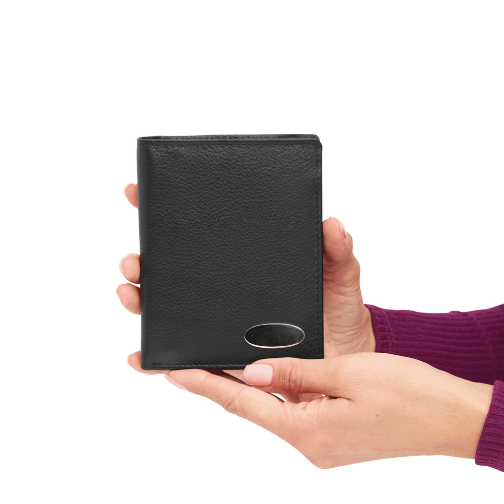 DOW JONES - Portemonnee van echt leer