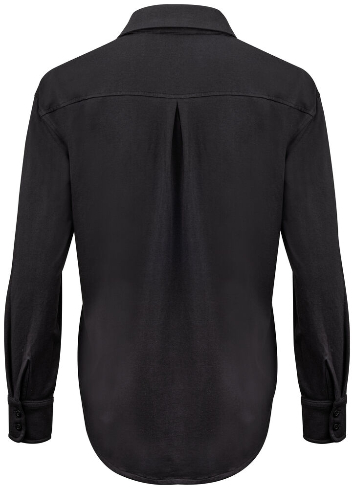 Cutter & Buck - Hedley Stretch Shirt Dames Zwart M