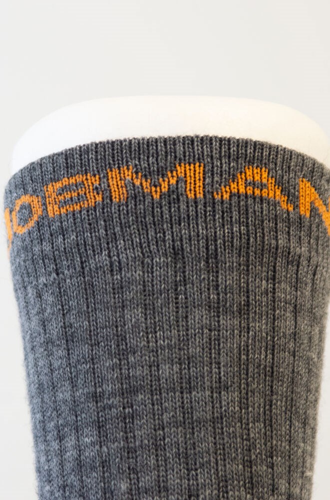Jobman - 9598 Merino Sock Heavy Donkergrijs/Zwart 46
