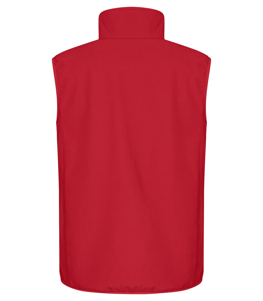 Clique - Classic Softshell Vest Rood XL