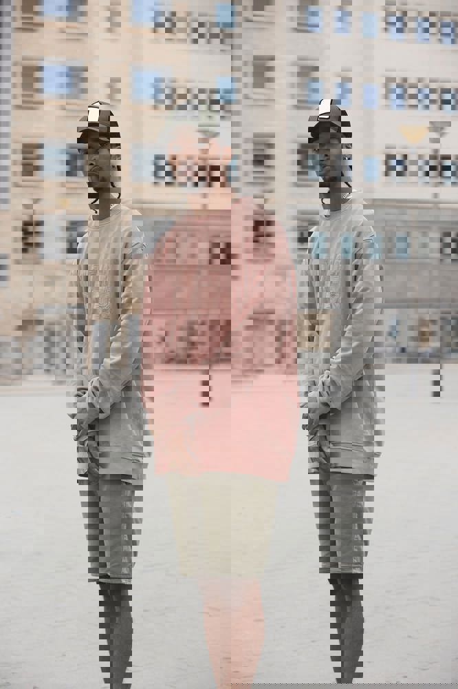 B636 - 5-panel trucker pet met vierkante patch