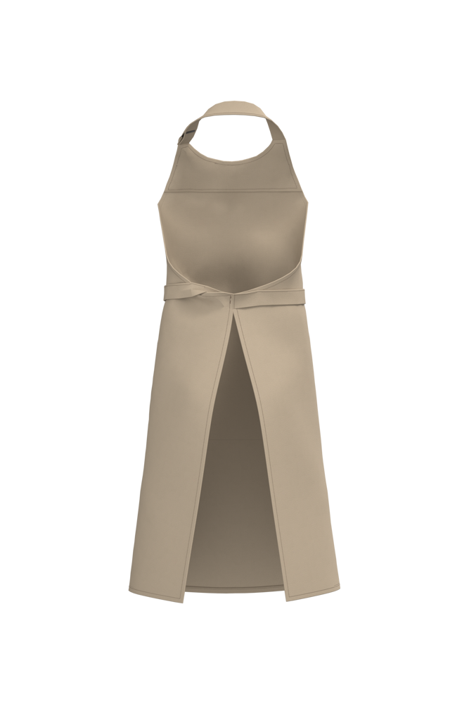 K8007 - Schort met zak van biologisch katoen