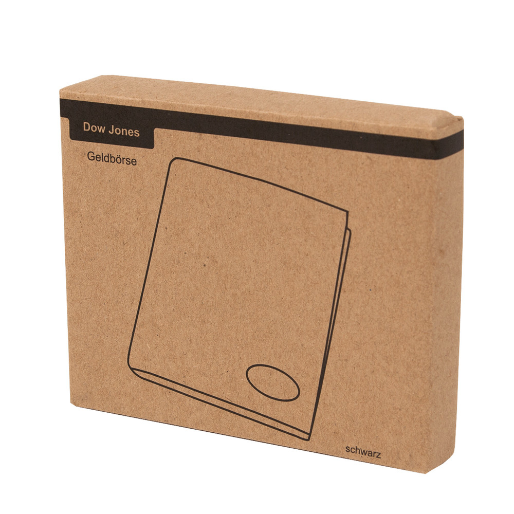 DOW JONES - Portemonnee van echt leer