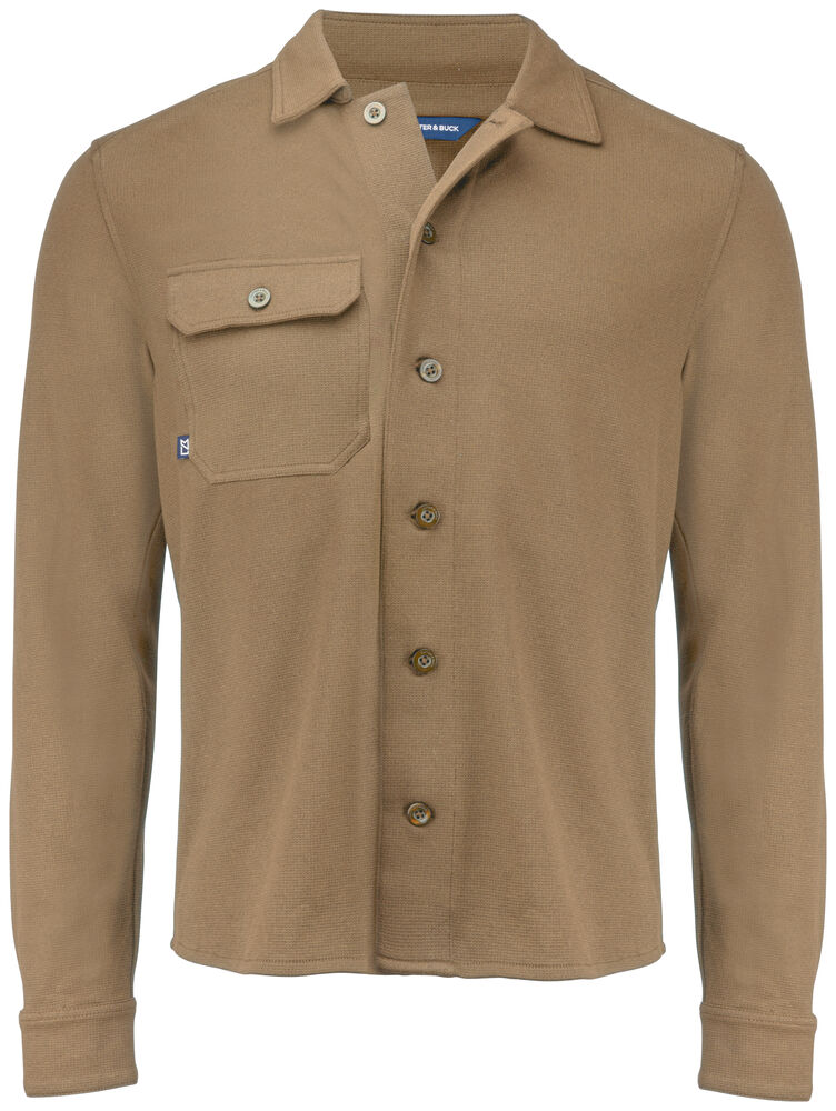 Cutter & Buck - Advantage Leisure Shirt Heren Khaki XXL