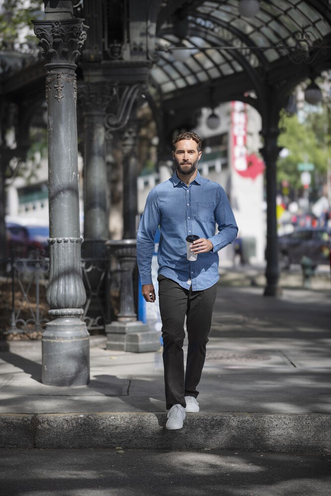 Cutter & Buck - Ellensburg Denim Shirt Heren